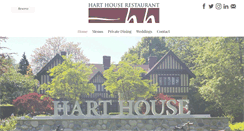 Desktop Screenshot of harthouserestaurant.com